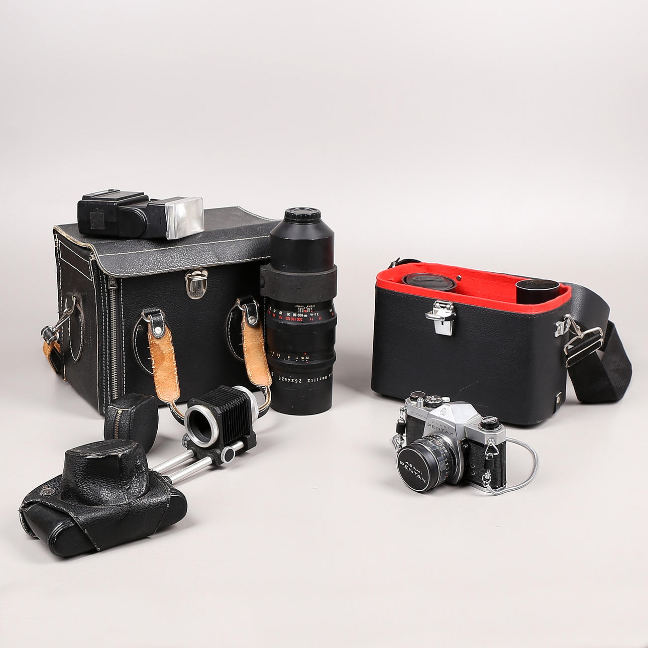Kameraudstyr, Pentax, analog, 1960'erne.