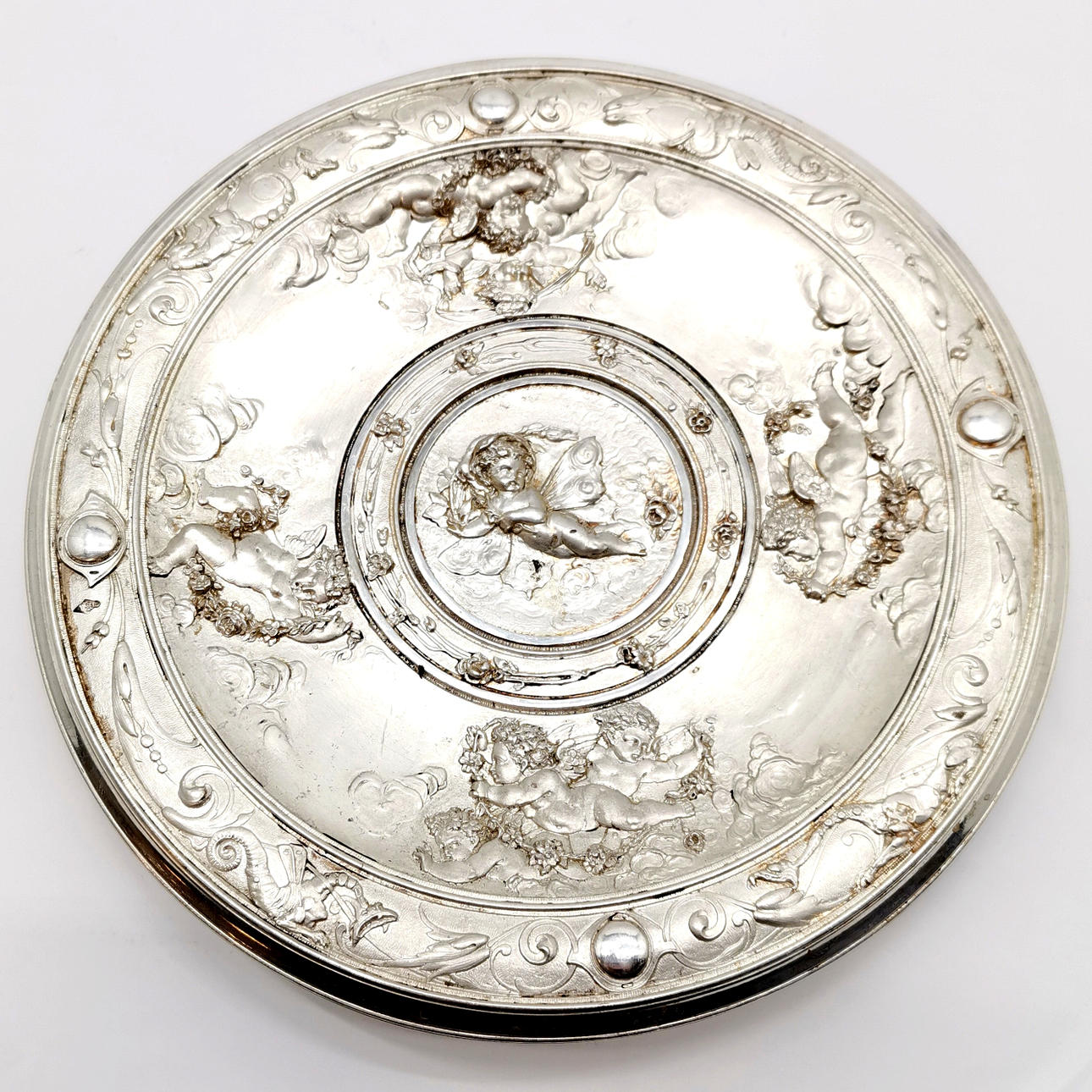 ANTIK ELKINGTON & Co SILVERPLÄTERAD KOPP.