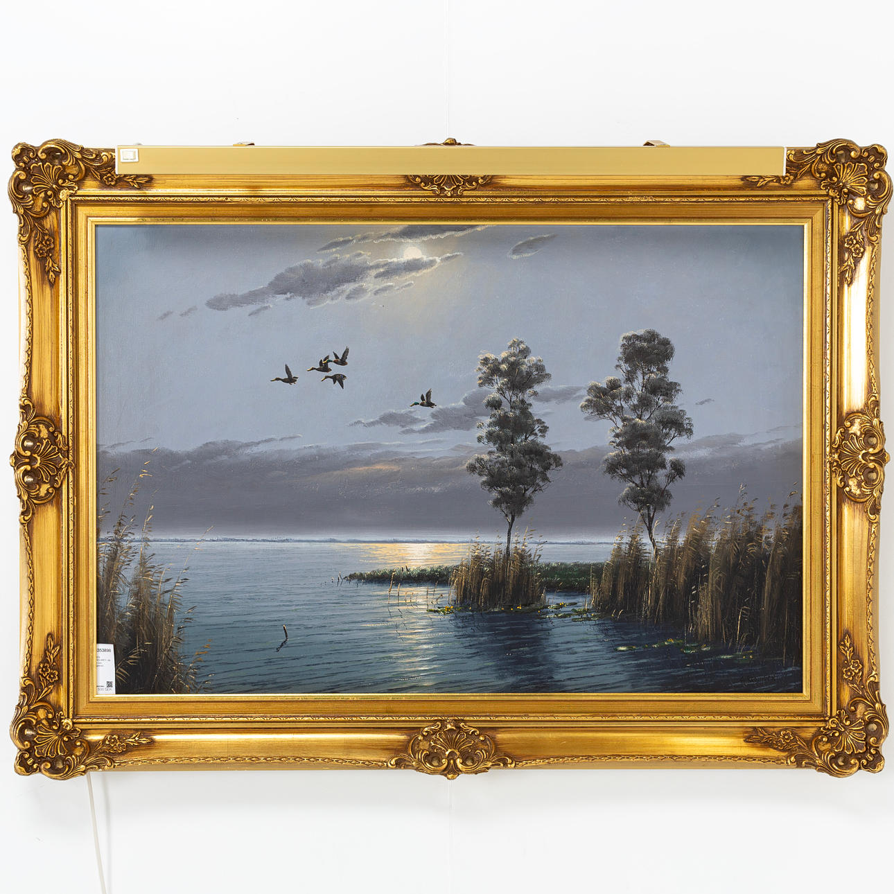 GIEN BROUWER, oil on canvas, signed.