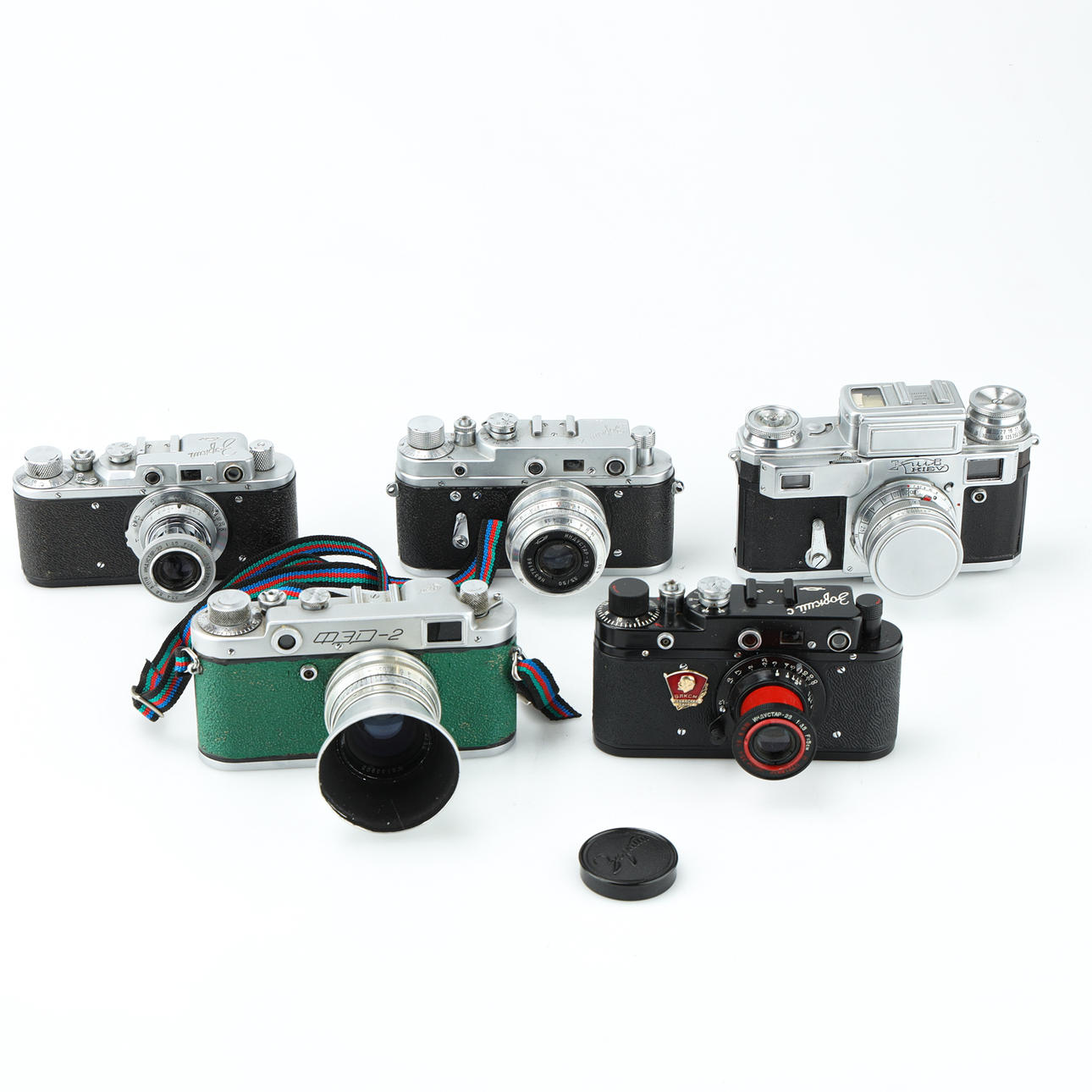 SOWJETISCHE KAMERAS, 6 dlr.