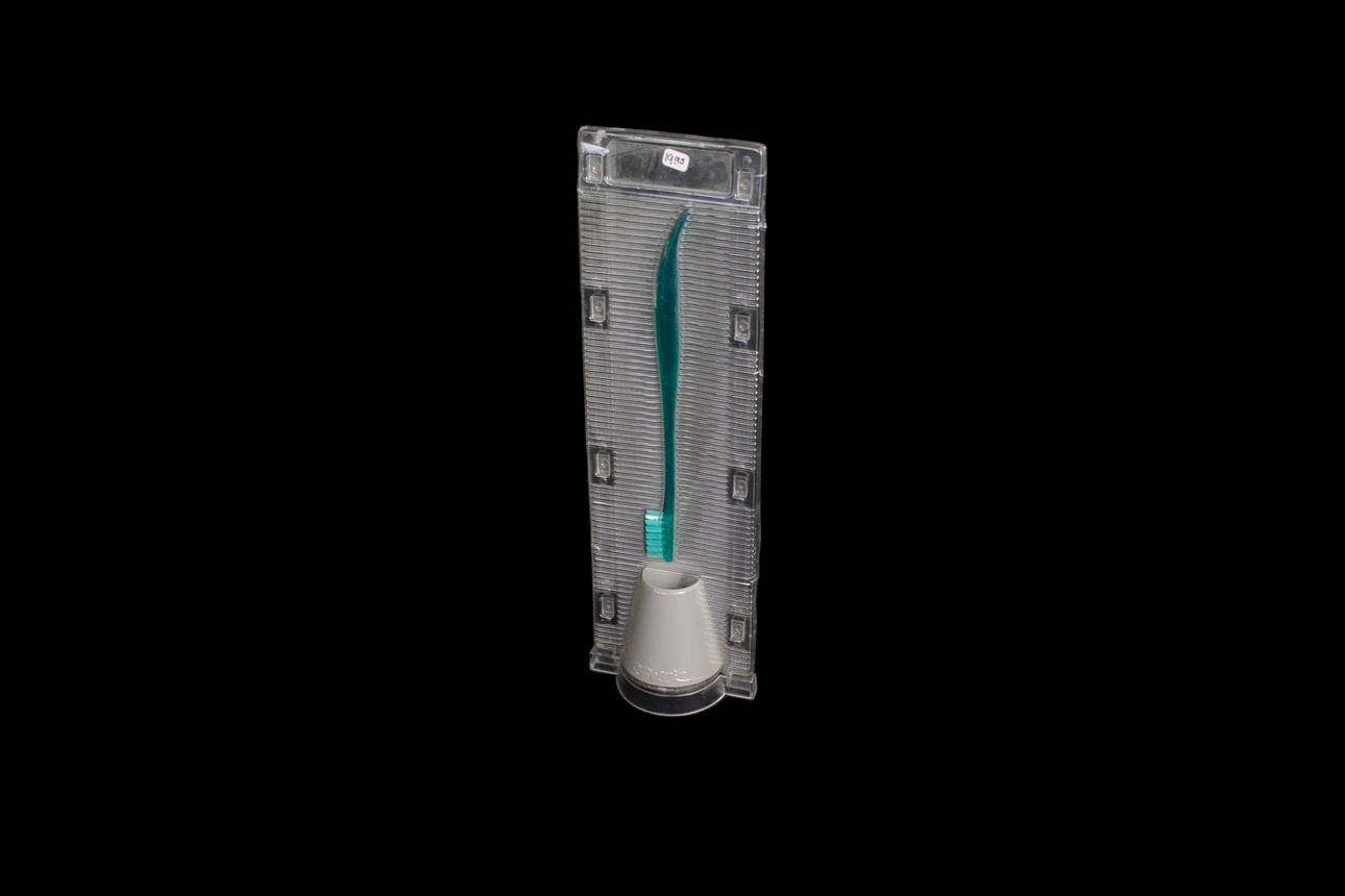 PHILIPPE STARCK. Toothbrush in rack, Fluocaril.