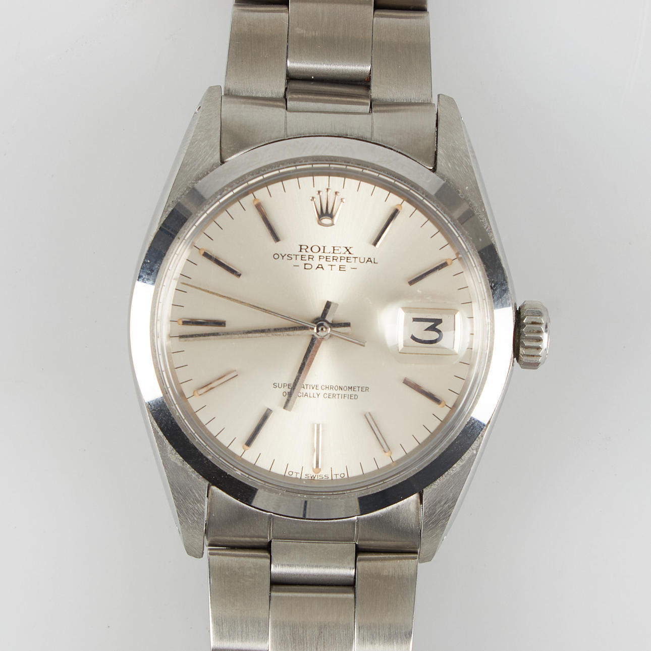 ROLEX, Date, 34 mm, stål, automatisk, plexiglas, ca 1971.