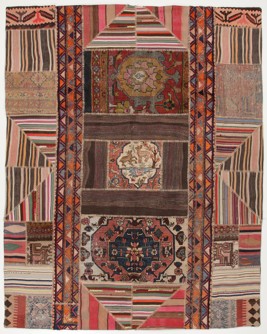 MATTA, Persisk, Patchwork, 252x200 cm.