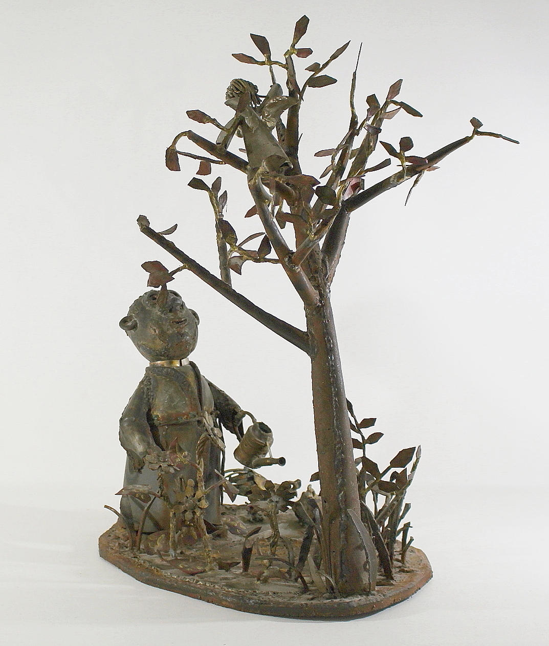 SIVERT OTTO RAPP. skulptur, metall, signerad och daterad 1966.