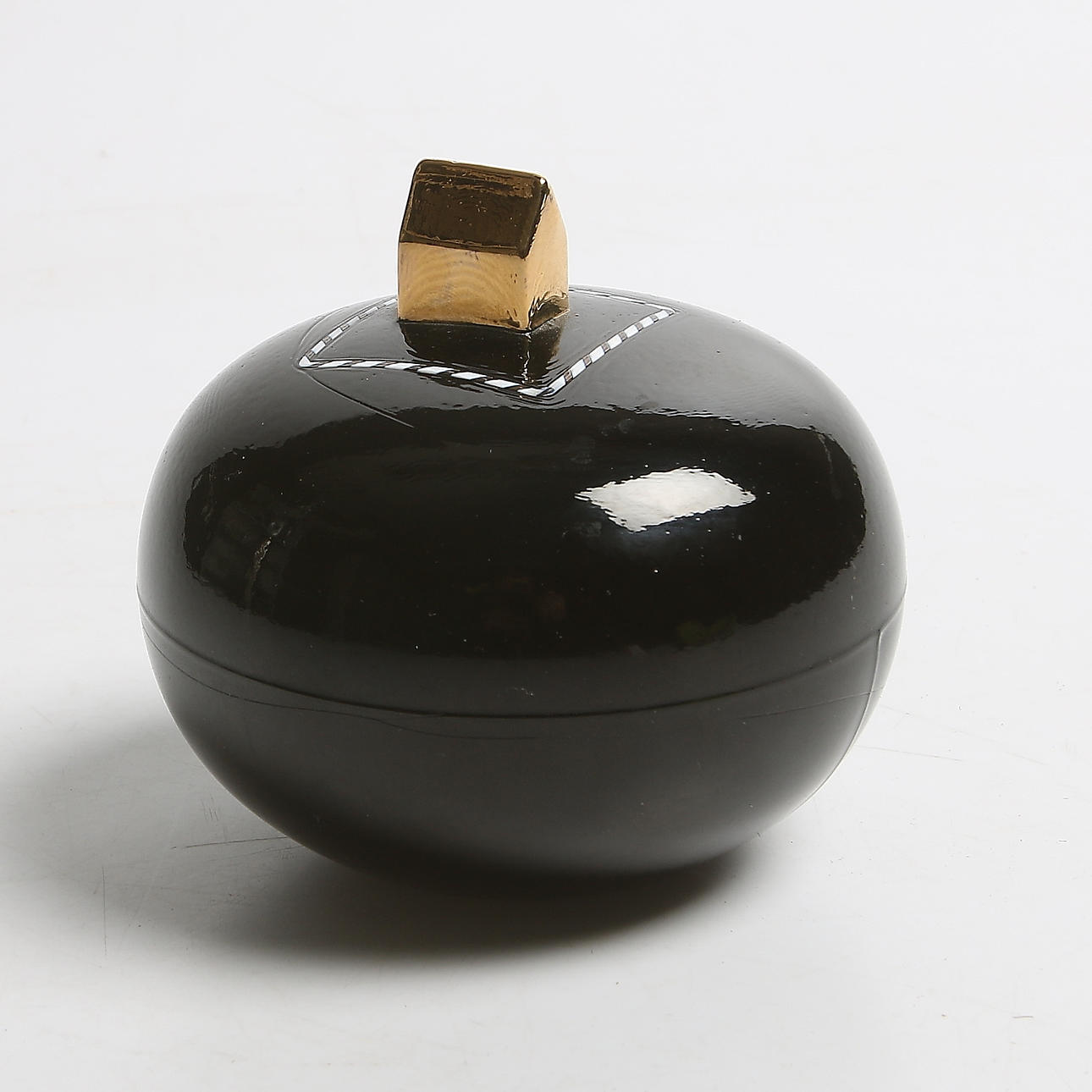 SKULPTUR, glas, "Lonely House", från Earth serien. Bertil Vallien. Kosta Boda.