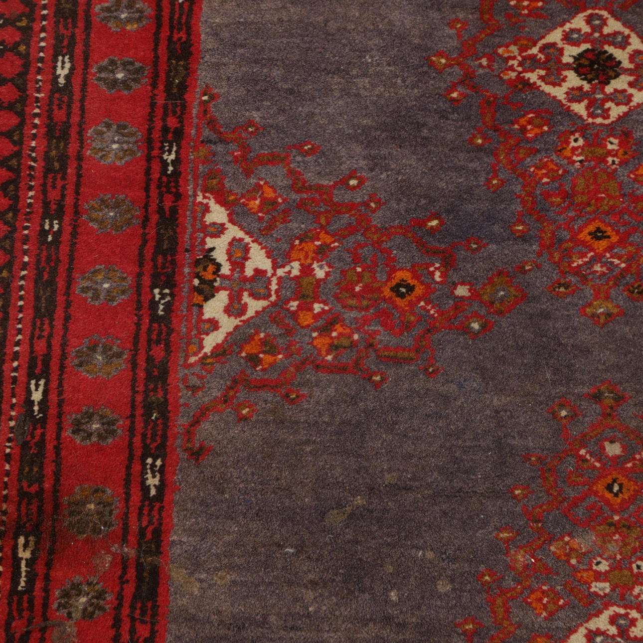 MATTA, röd/blå. Mattor & Textil - Mattor - Auctionet