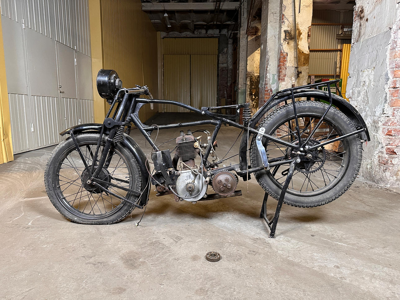 REX, motorcycle, ca 1928, Sweden.