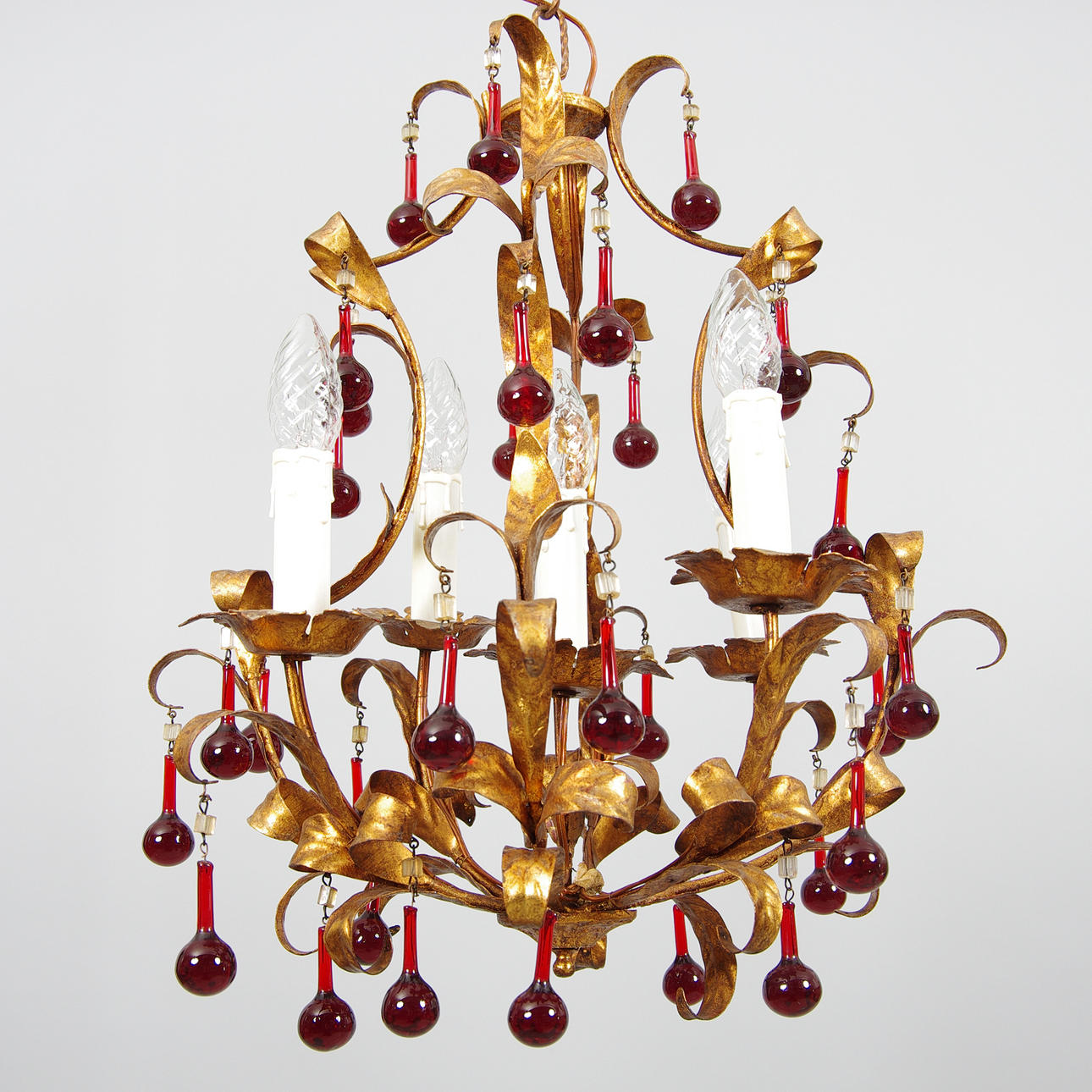 TAKARMATUR, bronserad med röda dropprismor.