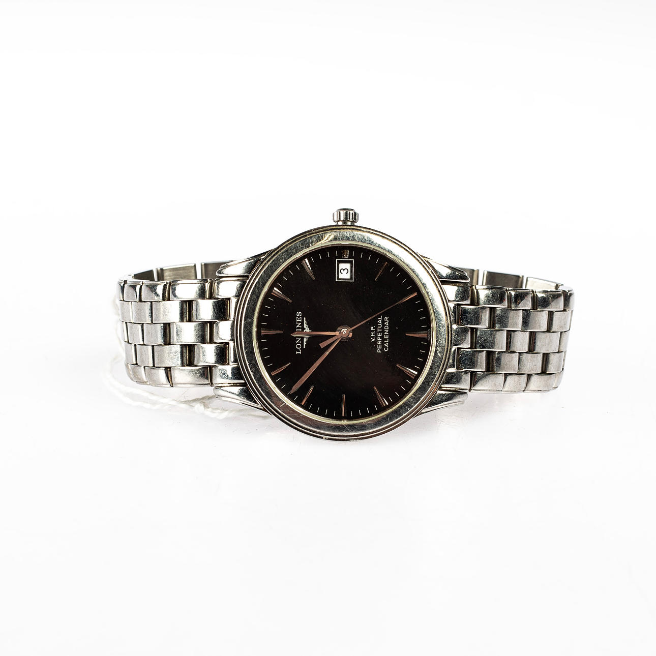 Reloj de pulsera Longines Perpetual para hombre.