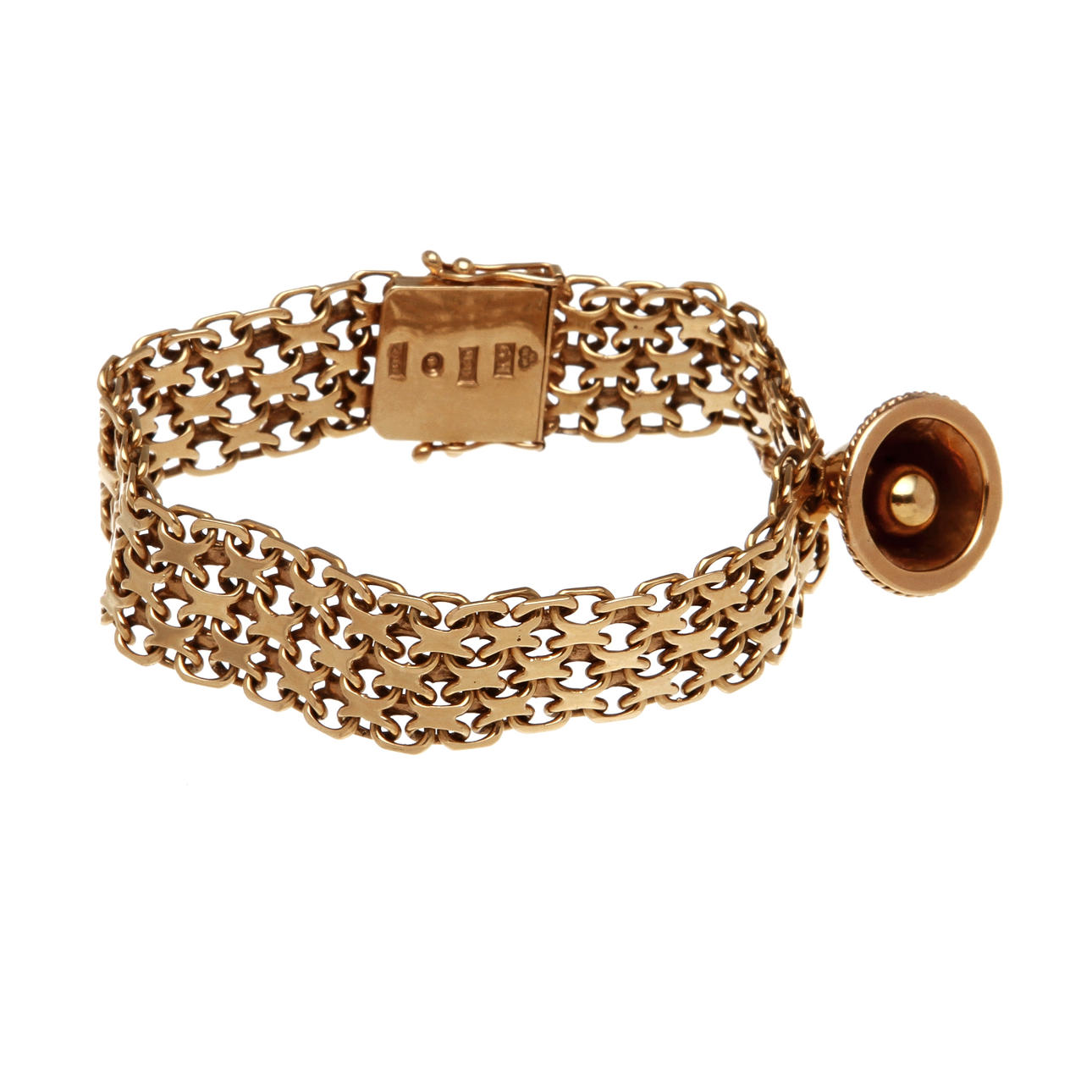 ARMBAND, 18k guld, 33,4 gram.