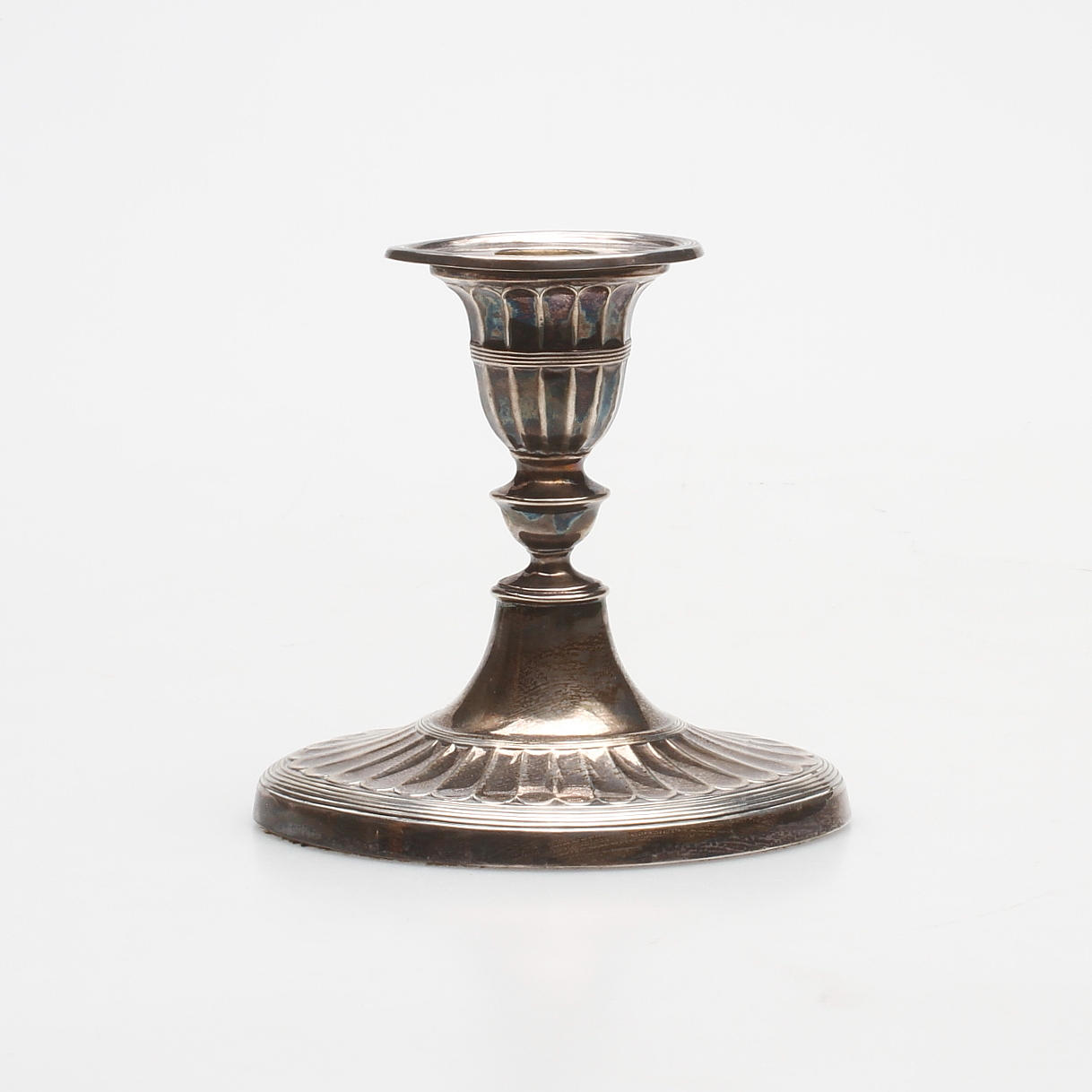 LJUSSTAKE, silver, England, 1900-tal.