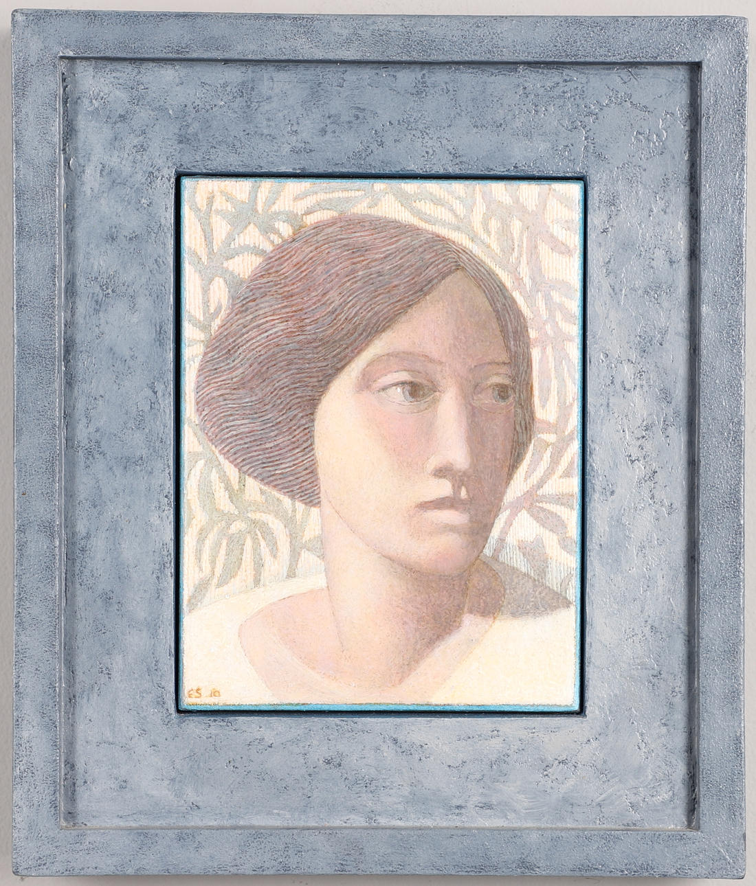 ERIC SEELEY (1951-2021). STUDY OF A WOMAN'S HEAD.