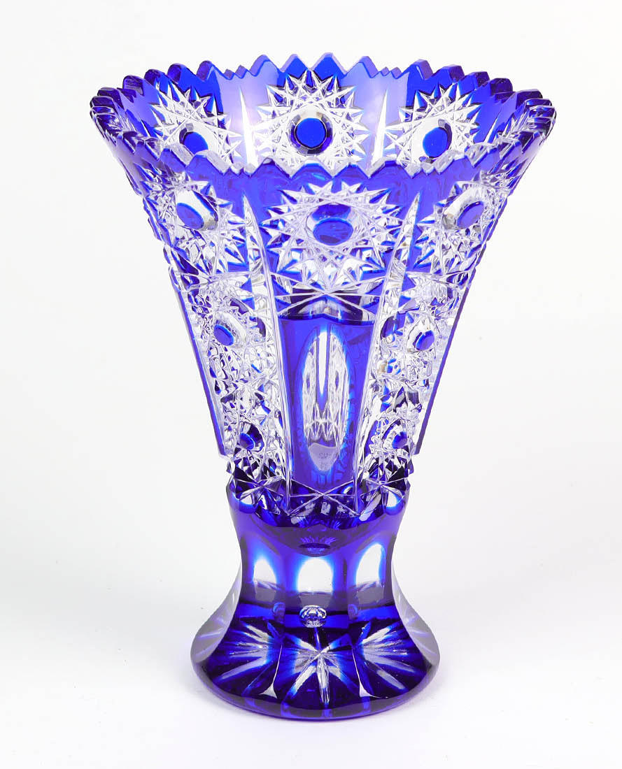 krystal vase, blykrystal.