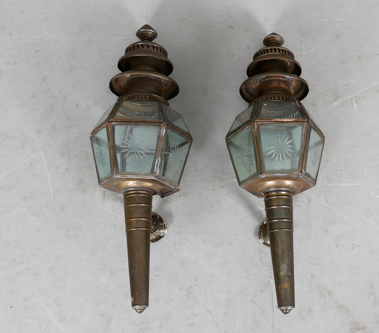 VAGNSLYKTOR, 1 par, 1900-talets första del.