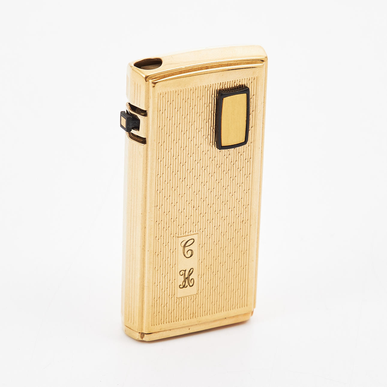 RONSON, „Electronic“, lighter, forgyldt, England.