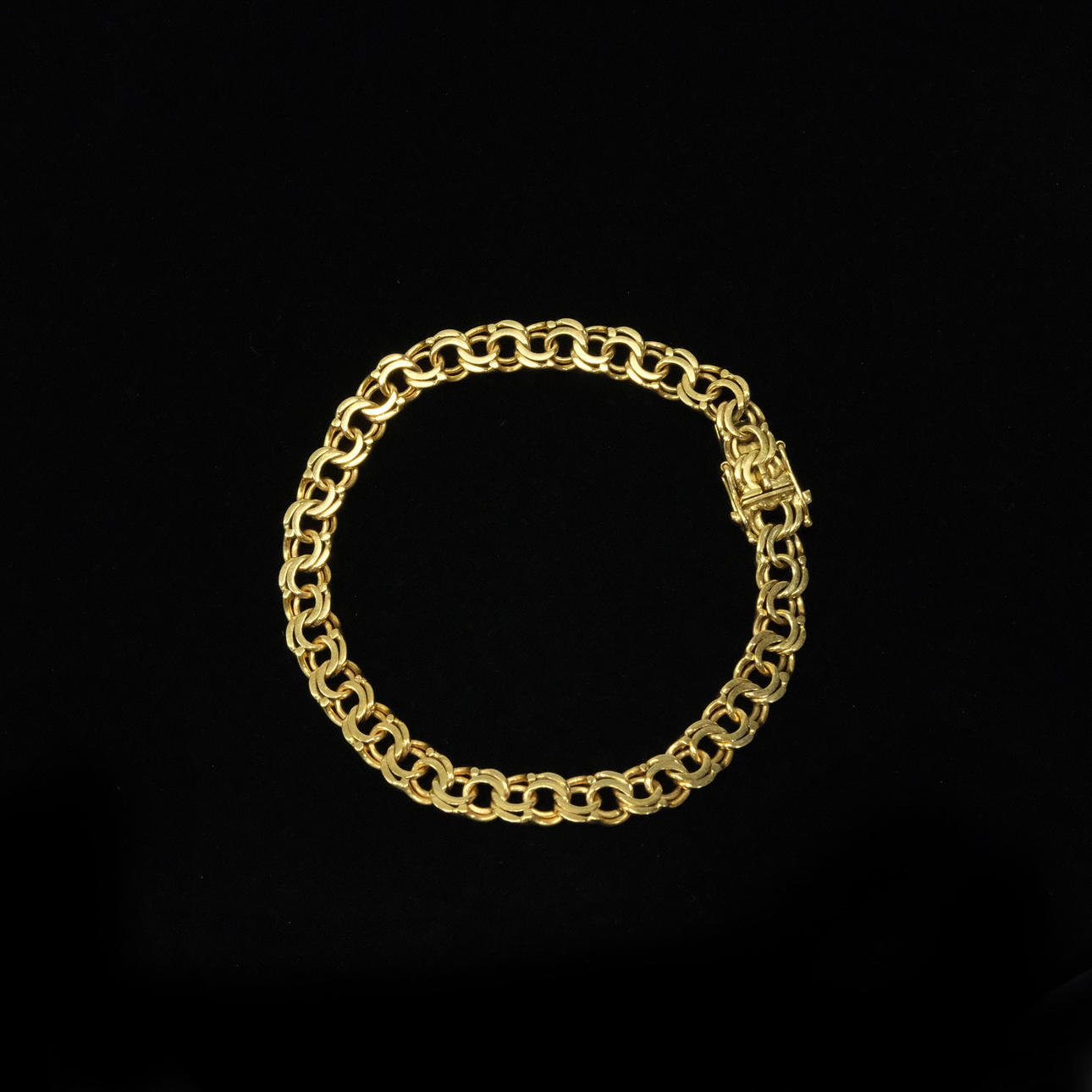 ARMBAND, BISMARCK, 18K GULD.