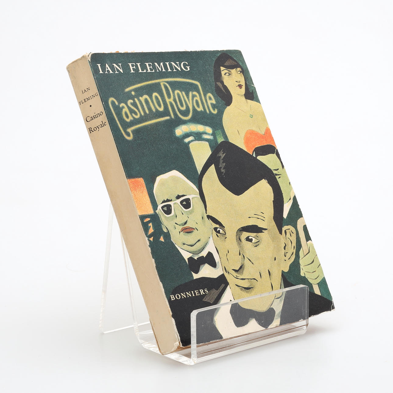 IAN FLEMING. Bok, "Casino Royale", 1955.