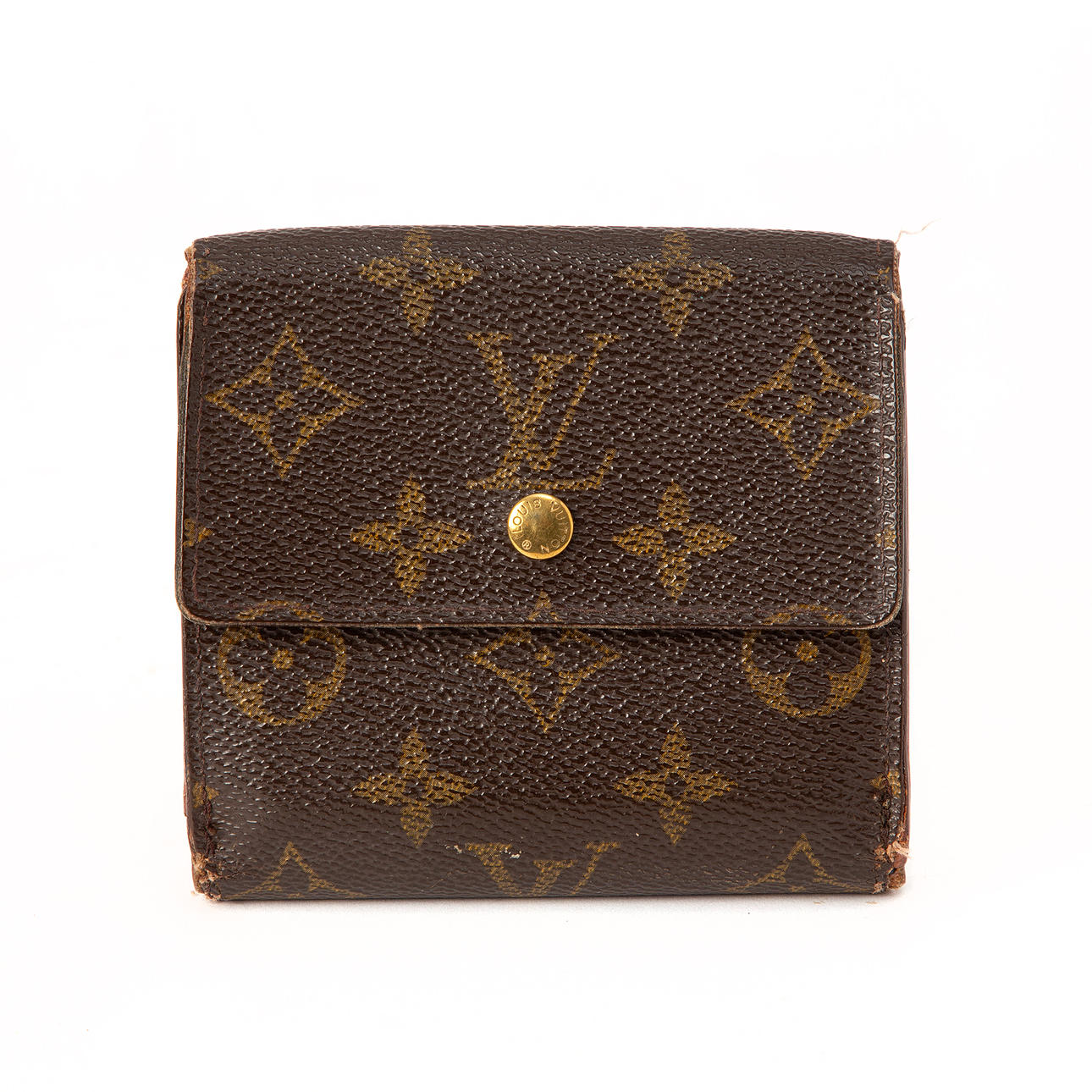 LOUIS VUITTON. Pung, lærred.