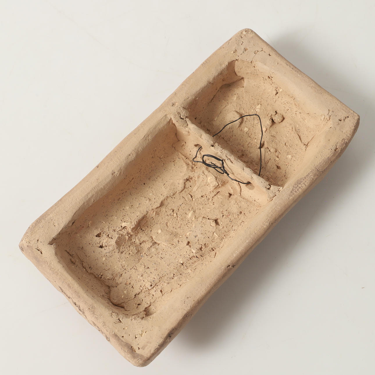 ÅKE HOLM. Wall relief, “Adam and Eve”, terracotta, signed