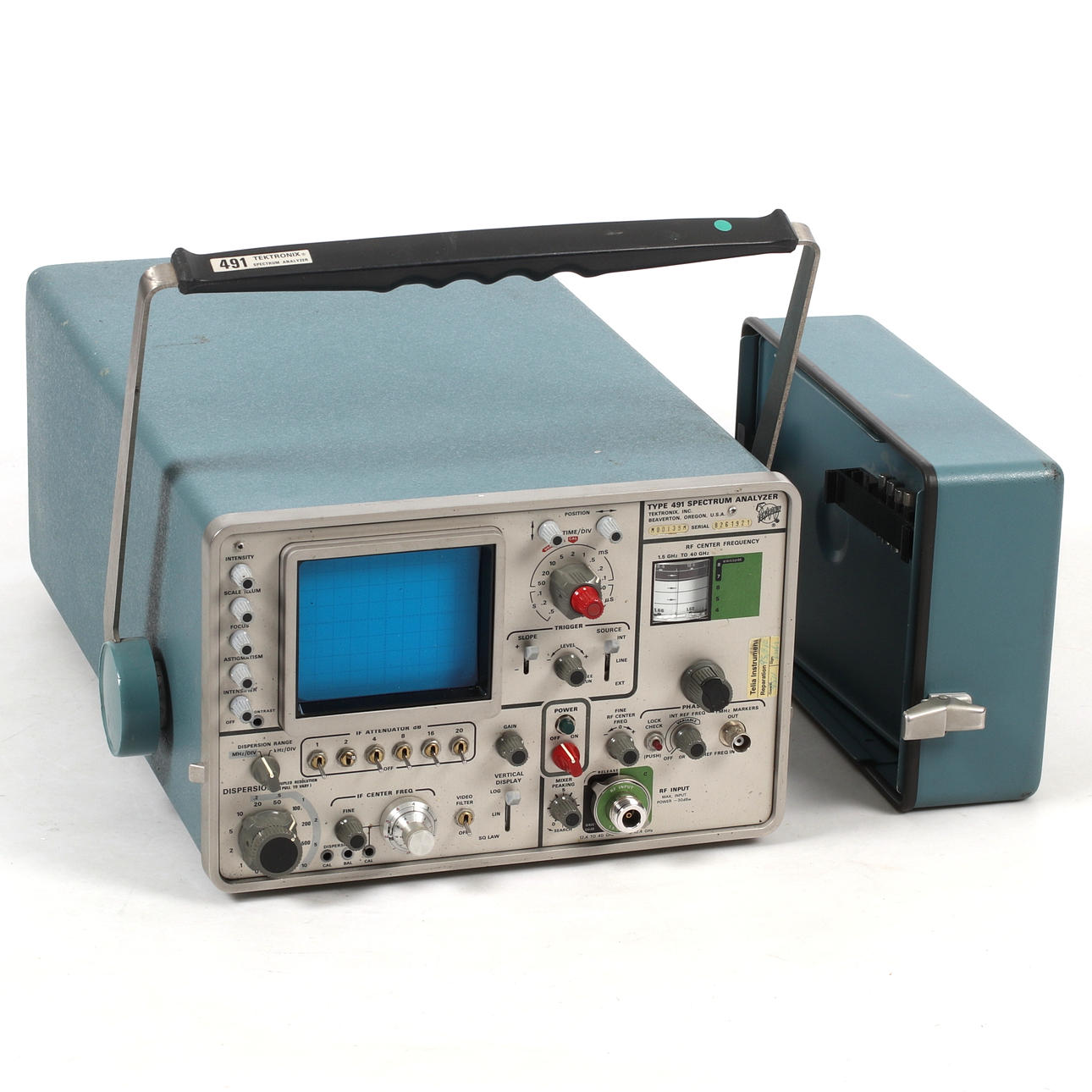 TEKTRONIX, Spectrum Analyzer, Type 491, Oregon, USA.