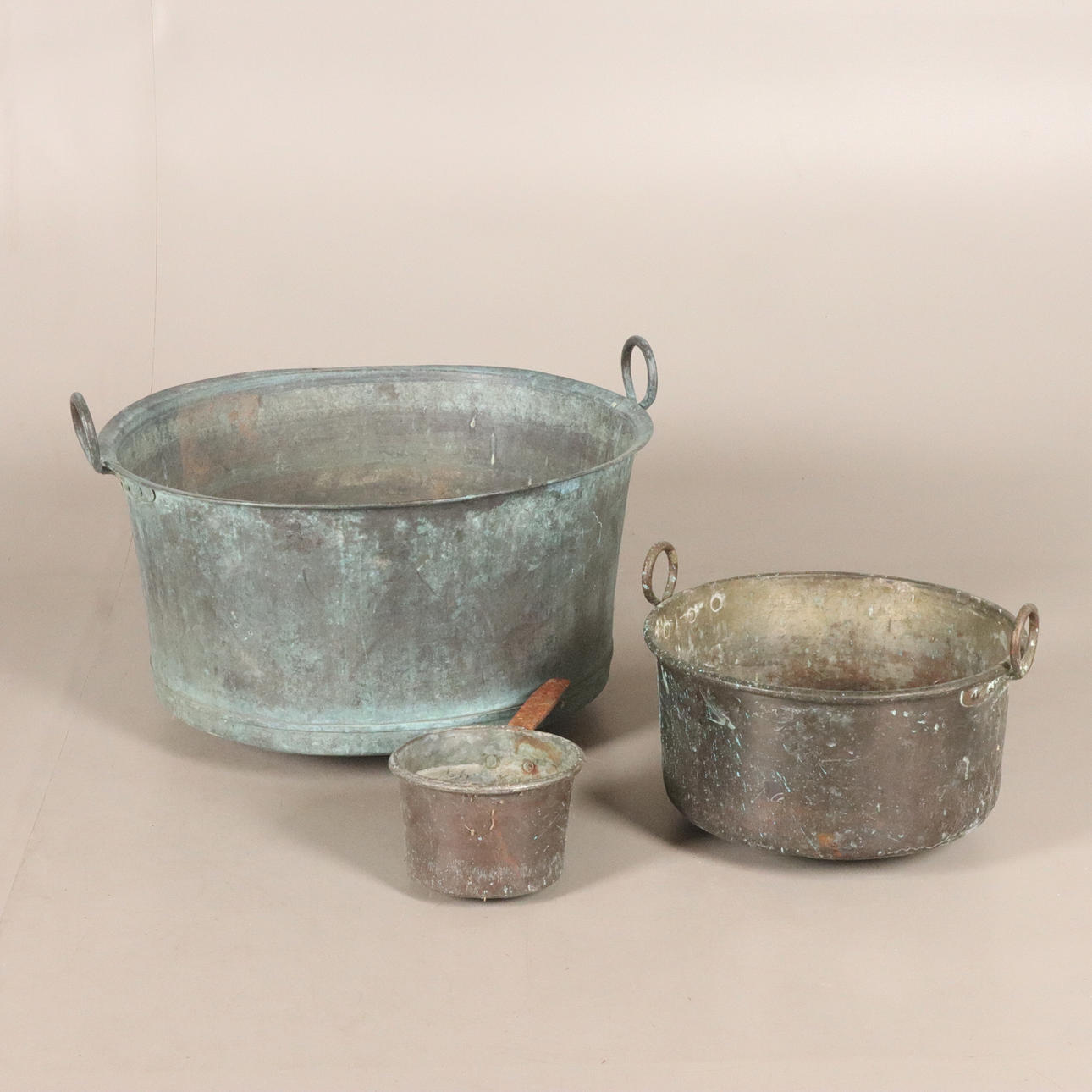 KOPPARFÖREMÅL, 3 delar.