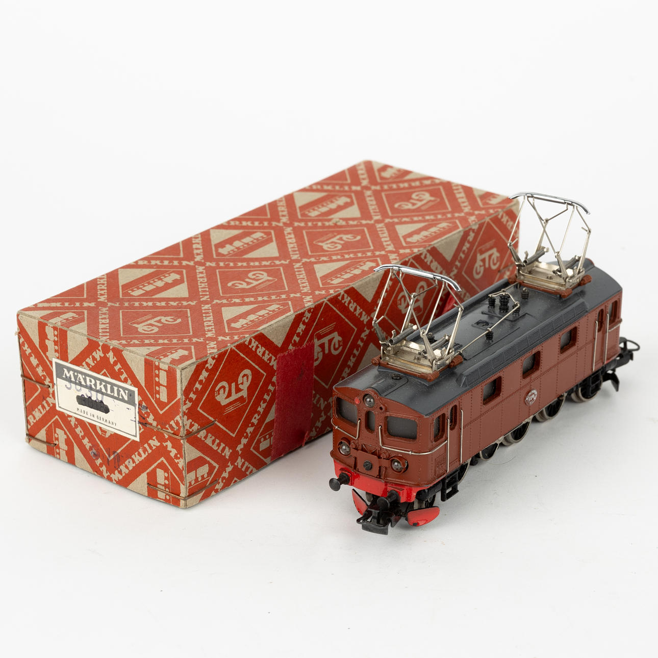 MÄRKLIN 3030.1 SJ:s Da-lok originalförpackning samt 4020 personvagn med ...