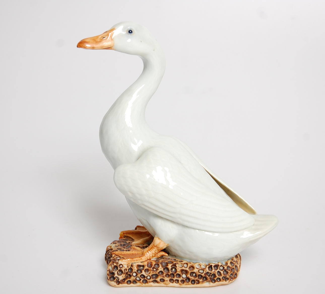 FIGURIN, porslin Gås.