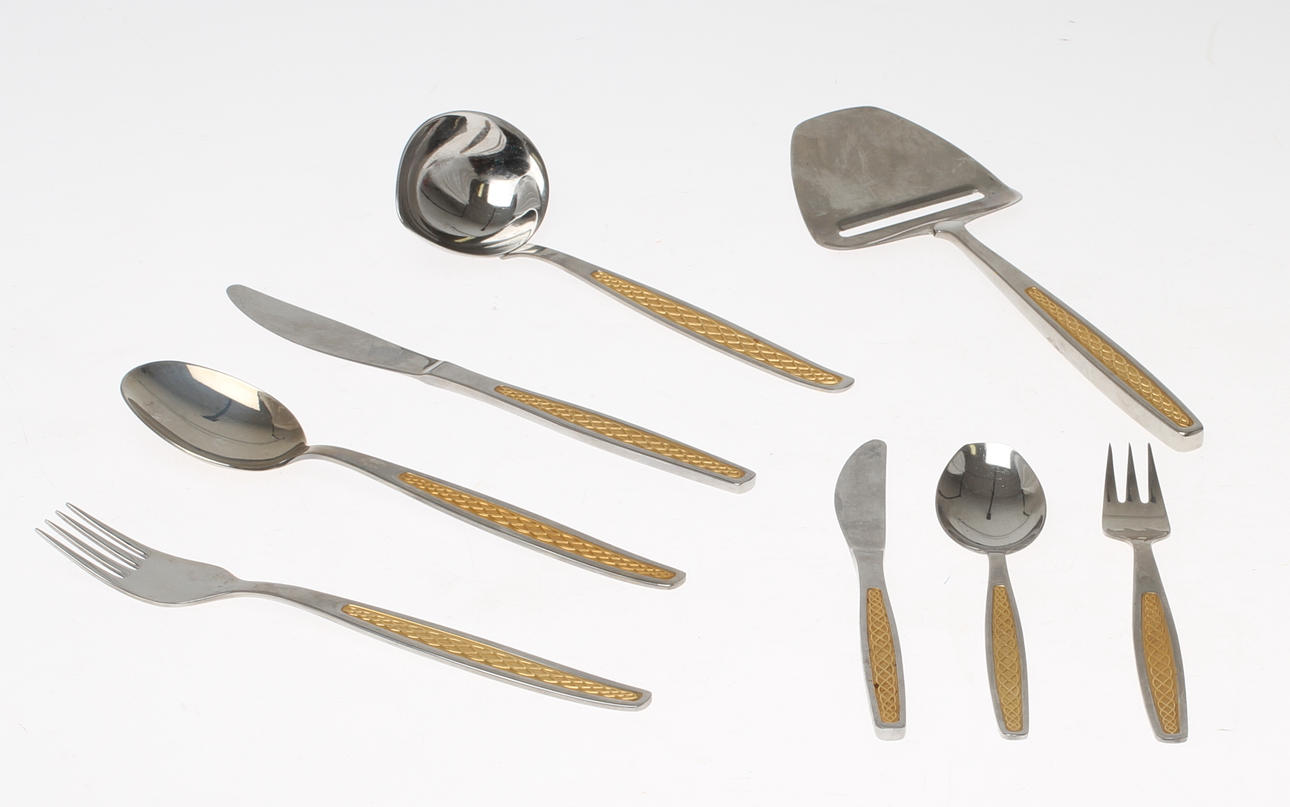 BESTICK, 33 delar , "Guldi", Nils Johan, 1900-tal.