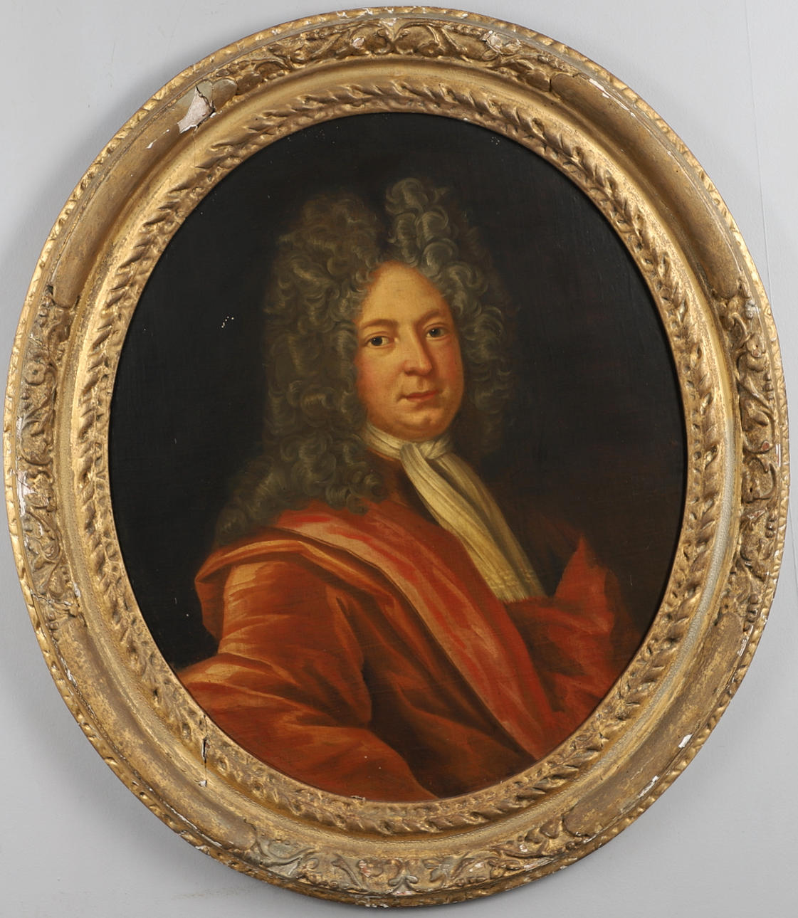 FOLLOWER OF HANS HYSING (1678-C.1752). PORTRAIT OF A GENTLEMAN.