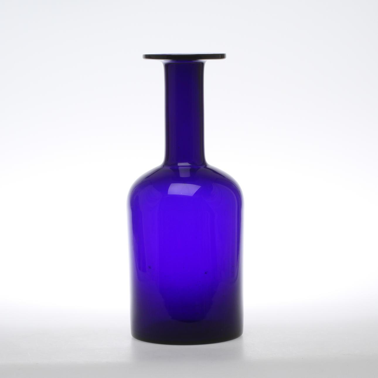 FLASKA/VAS, glas, Otto Bauer, Kastrup/Holmegaard, 1900-talets andra hälft.