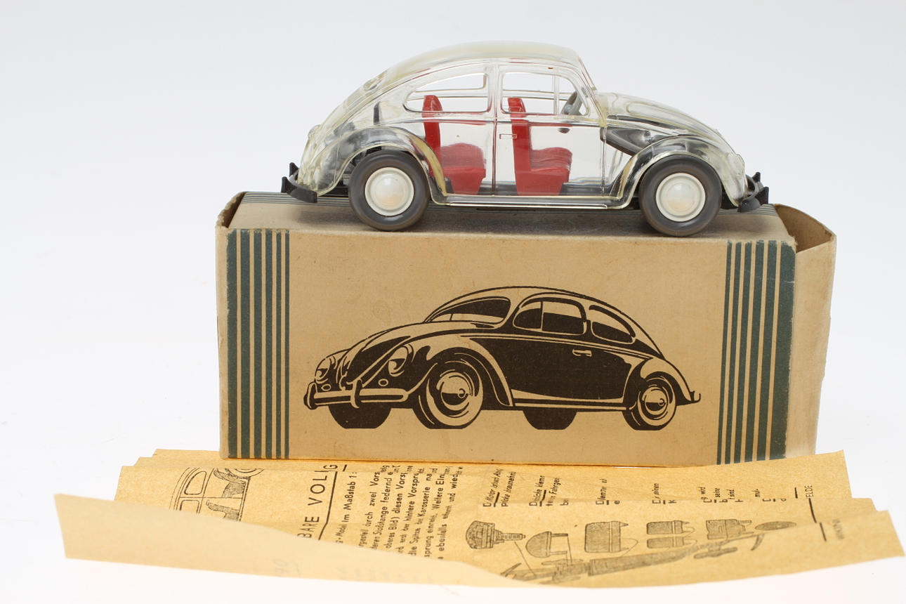 MODELLBIL WIKING skala 1:40 VW KÄFER i originalkartong.
