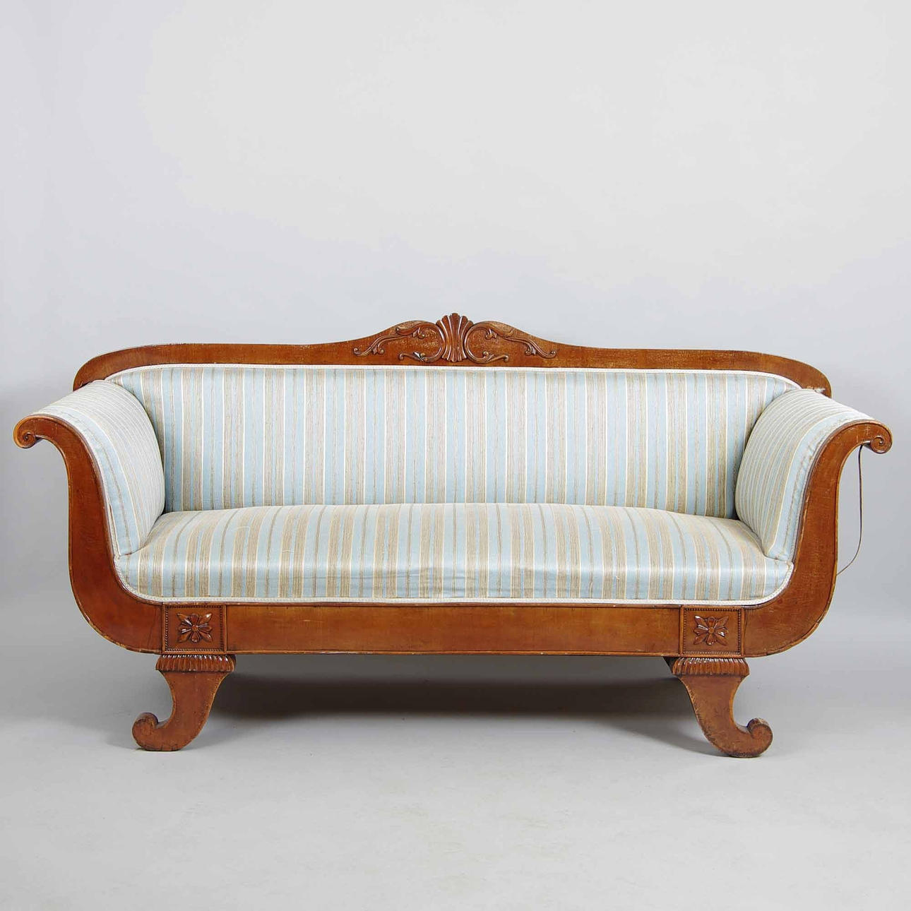 SALONGSSOFFA, mahogny, empire.