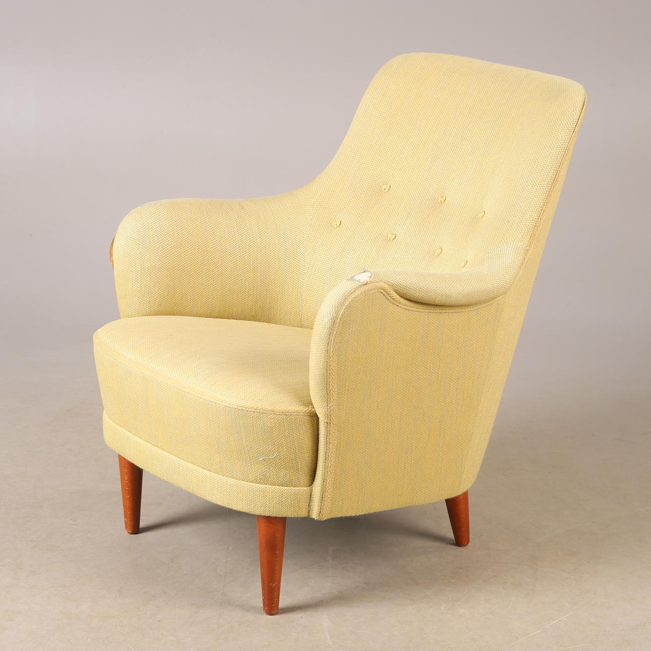 CARL MALMSTEN. Lænestol, "Samsas", OH Sjögren.