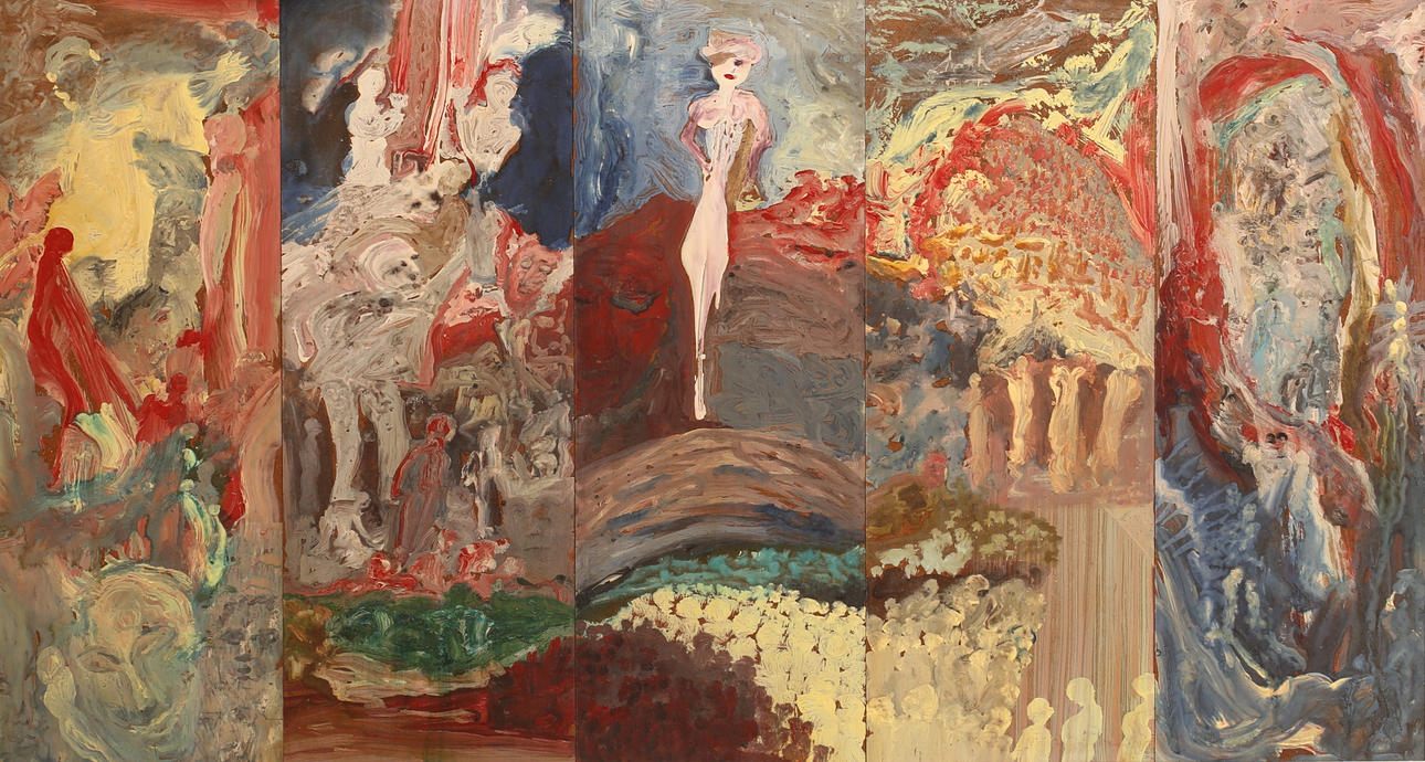 SIGURÐUR KRISTJÁNSSON. Oil on panel, signed.