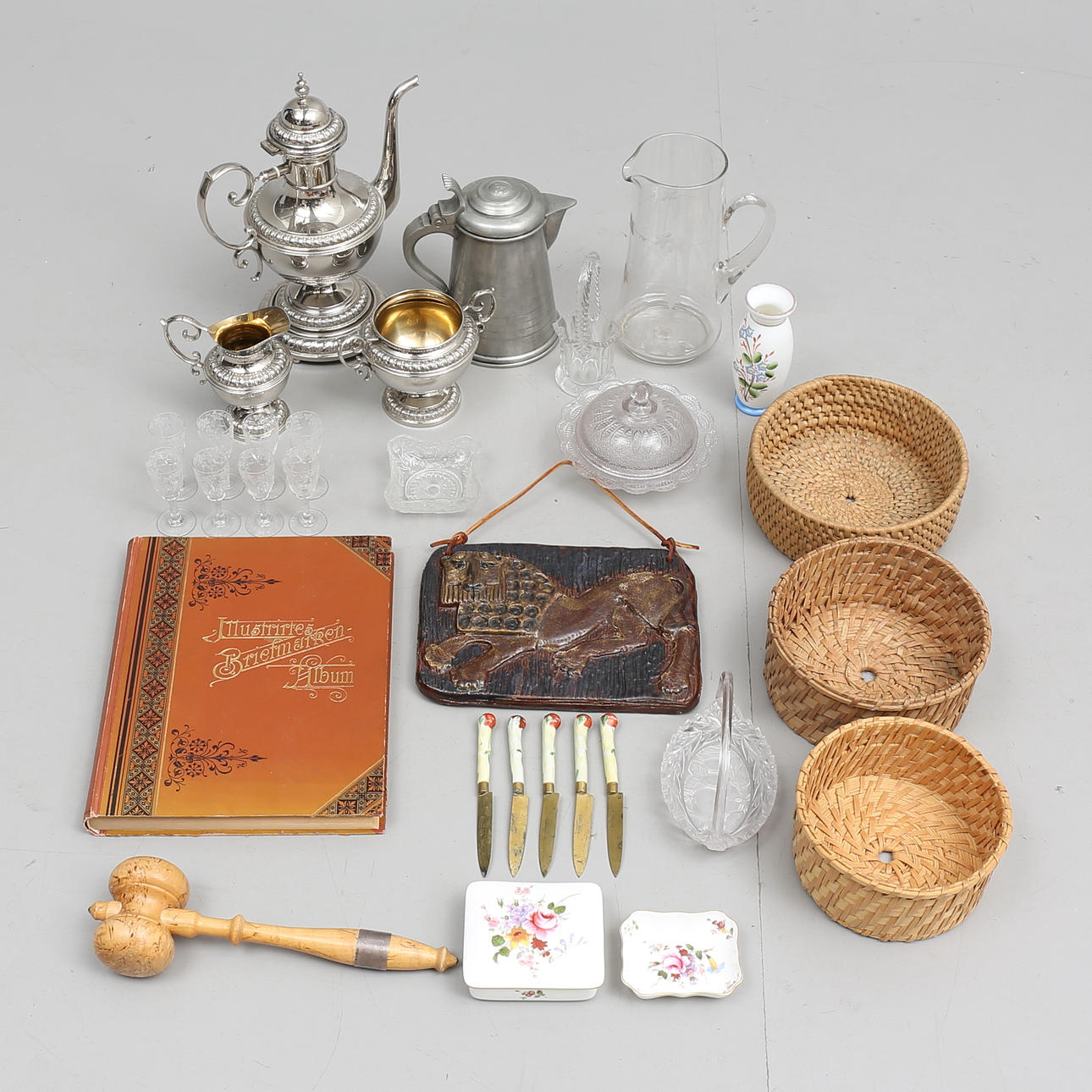 DIVERSE, 31 delar, 1800/1900-tal.