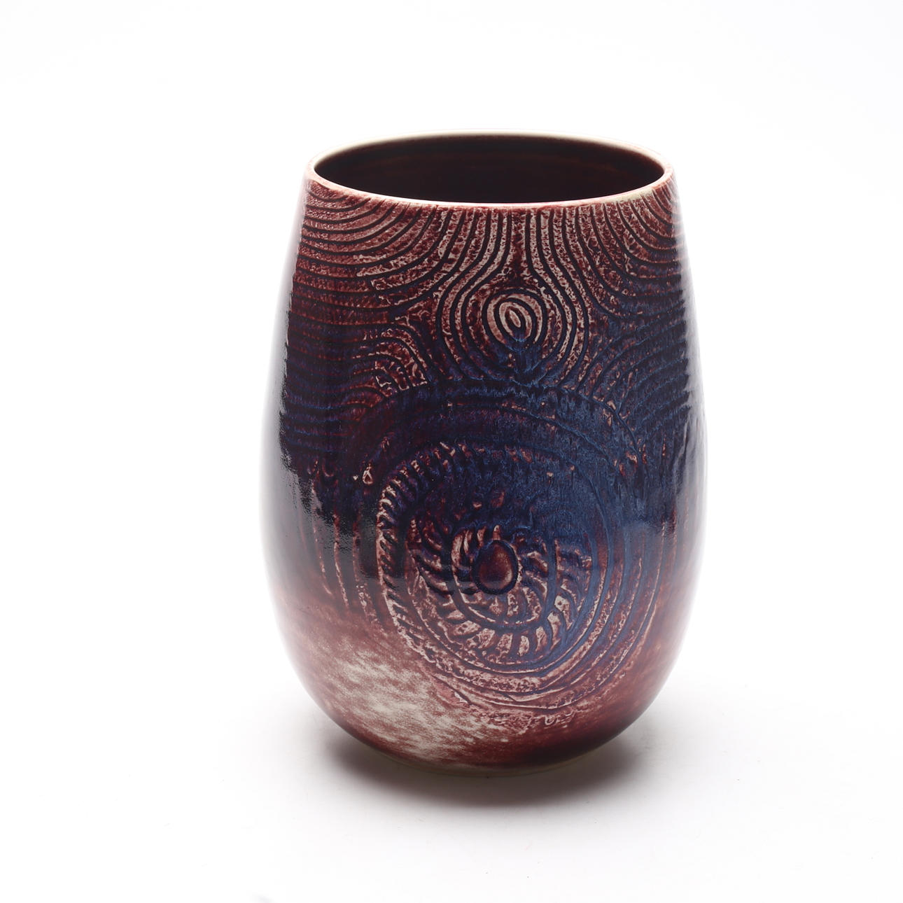 STIG LINDBERG. Vase, stentøj, Gustavsbergs atelier.