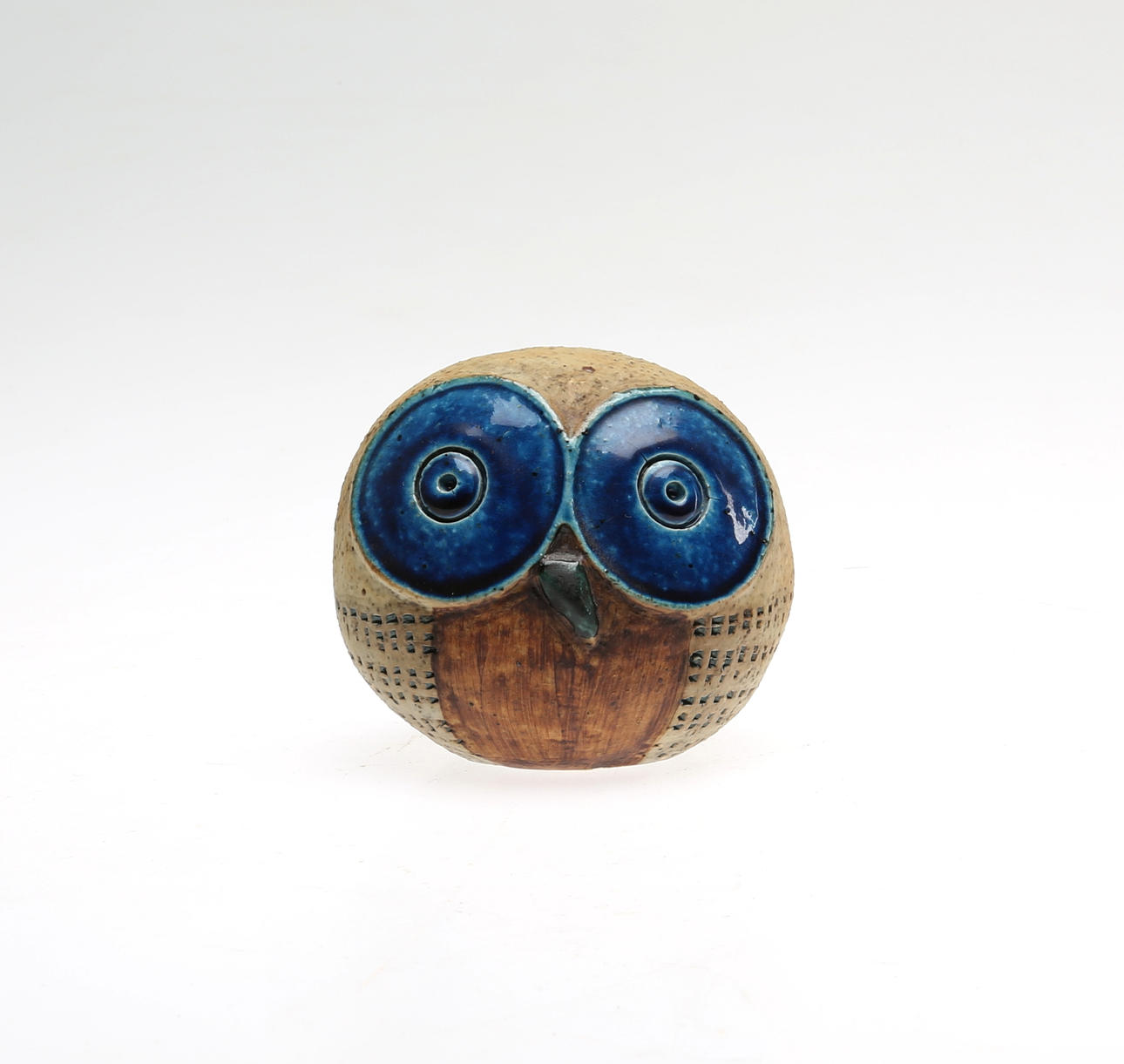 SKULPTUR, uggla, stengods, Inger Persson, Rörstrand.