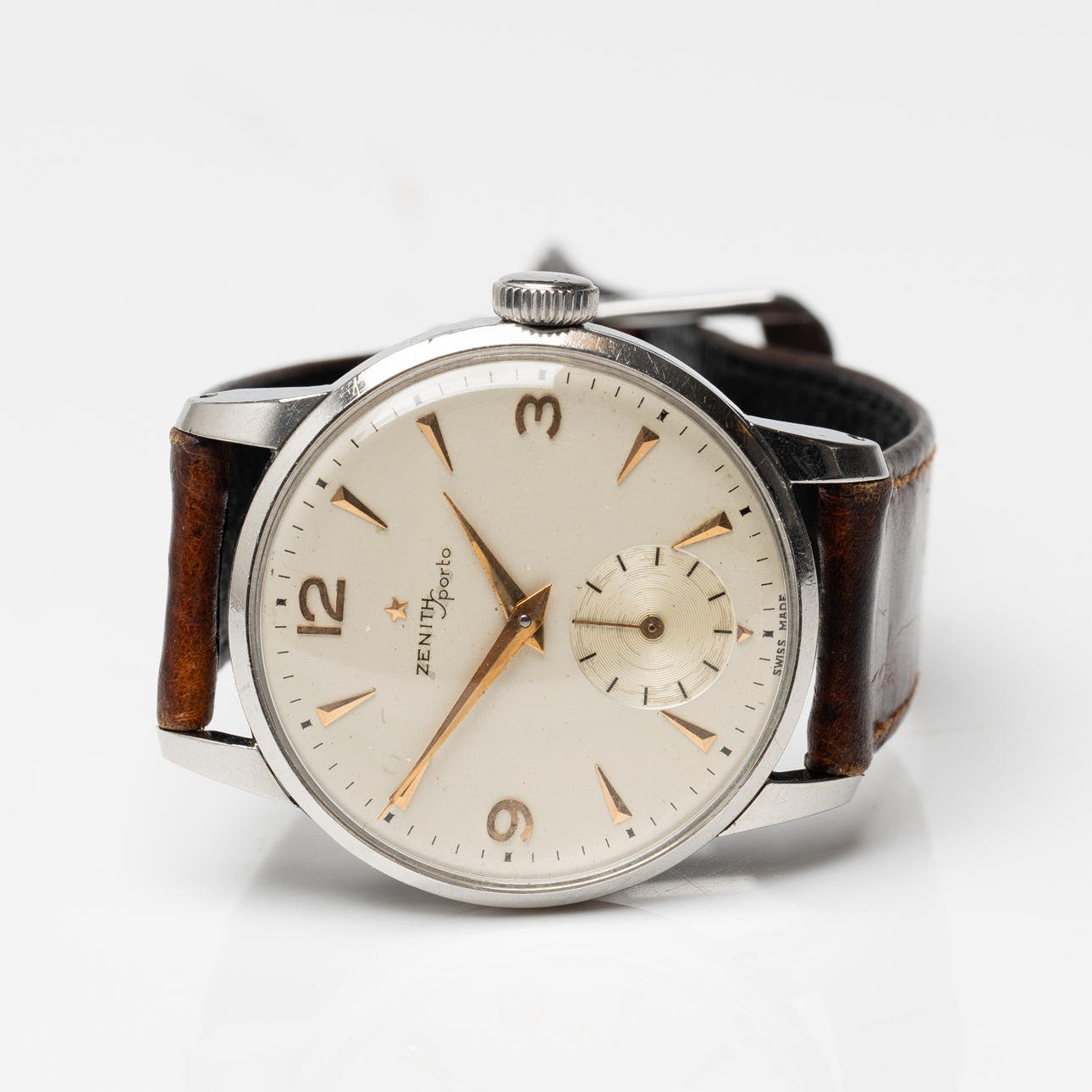 RELOJ, Zenith Porto, reloj de pulsera, automático, acero.