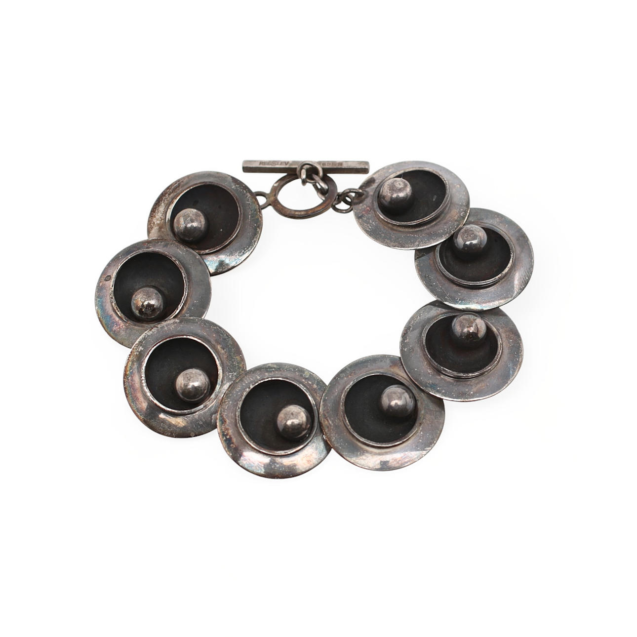 PETER REESLEV. A sterling silver bracelet, Denmark.