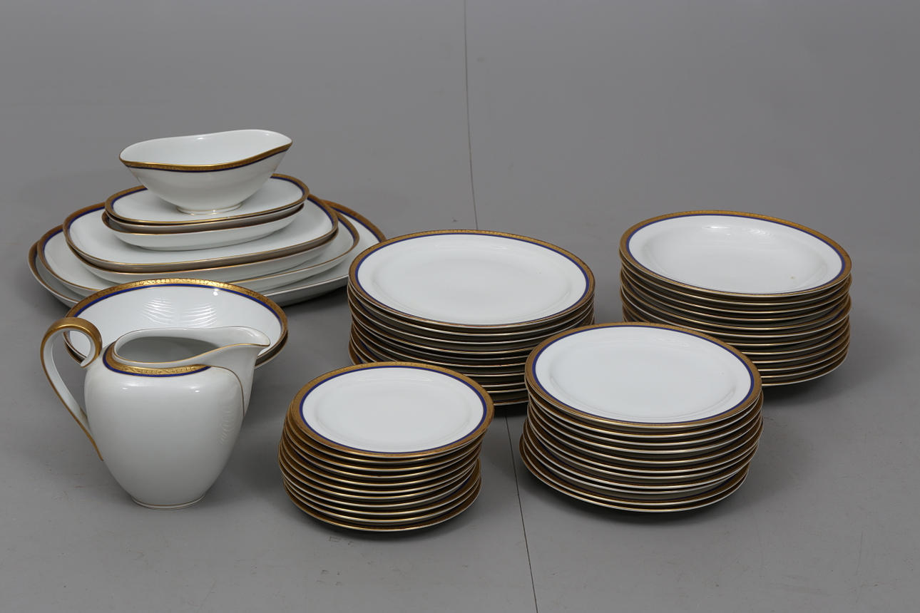 MATSERVIS, porslin, 54 delar, Krautheim, Tyskland.