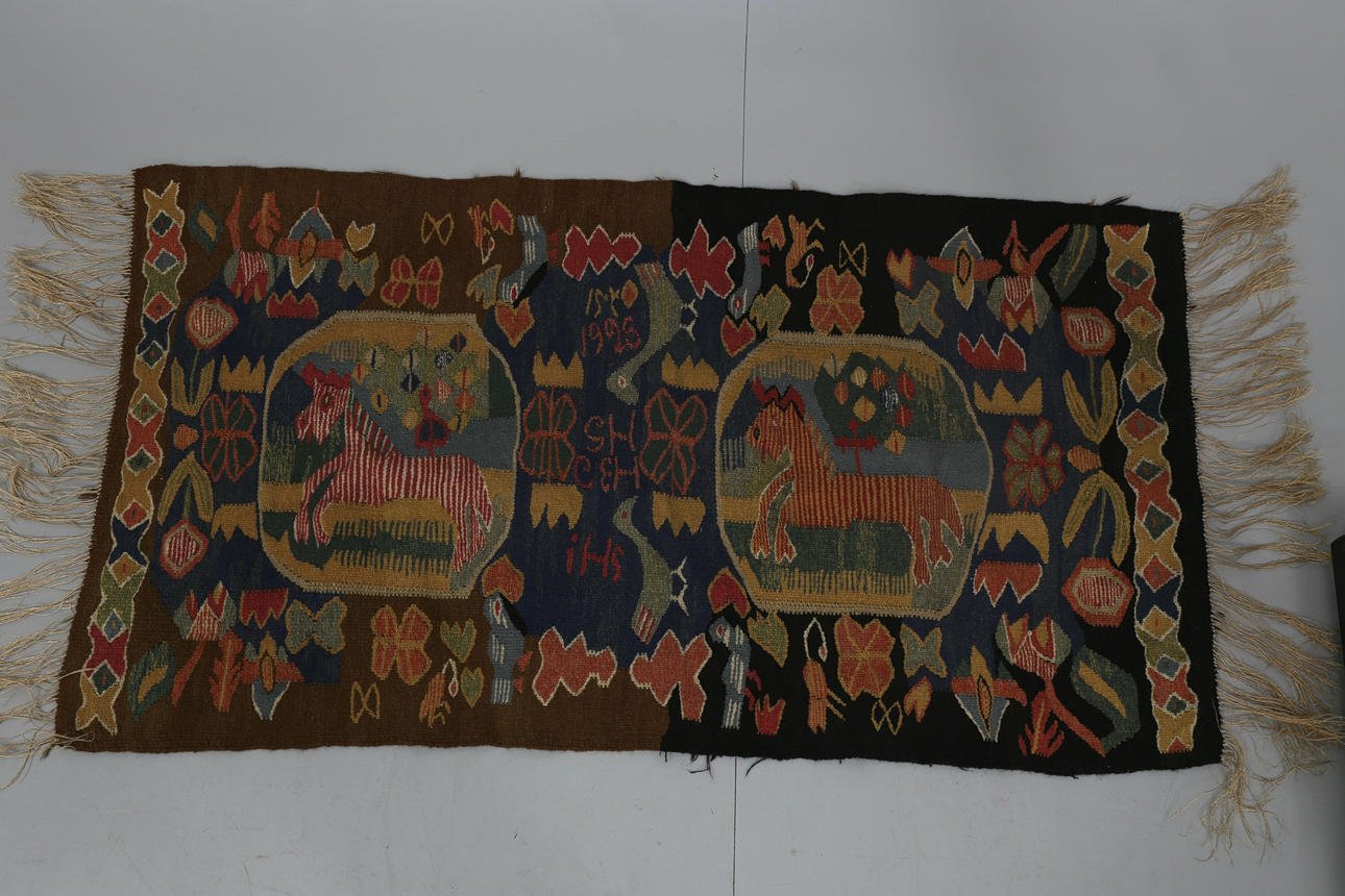 FLAMSKVÄVNAD, signerad, daterad 1925.