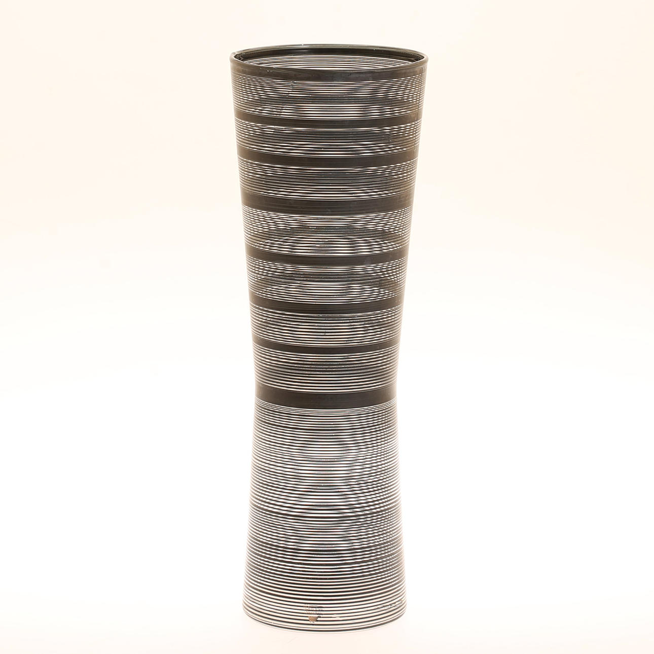 INGEGÄRD RÅMAN. Jarrón, vidrio, «suizo», Orrefors.