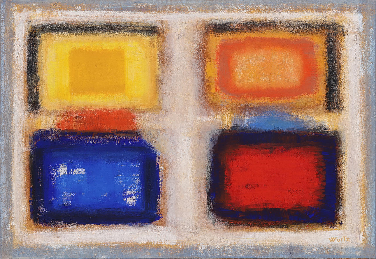 JOHN WÜRTZ. Oil on canvas, signed.