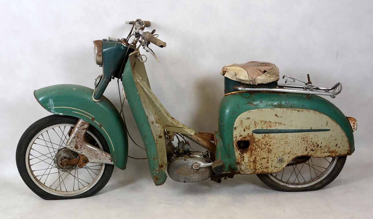 MOPED, Vespa, Monark, 1956.