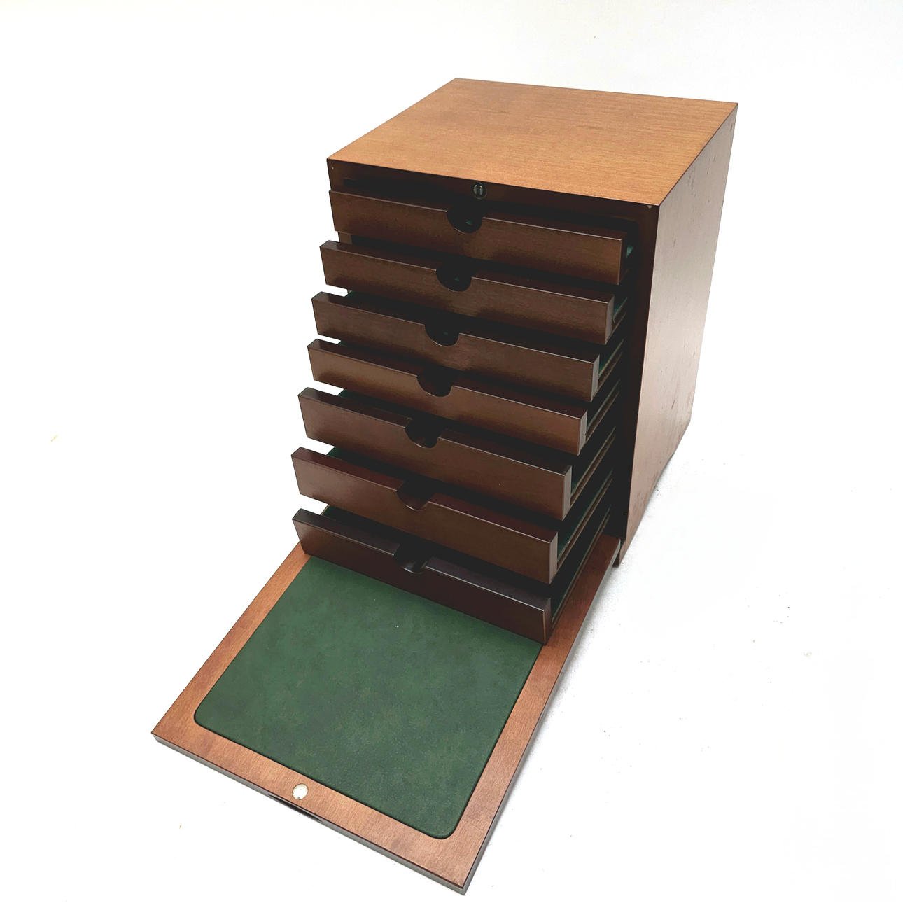 EXPOSITOR DE PLUMAS Y BOLÍGRAFOS. MADERA.