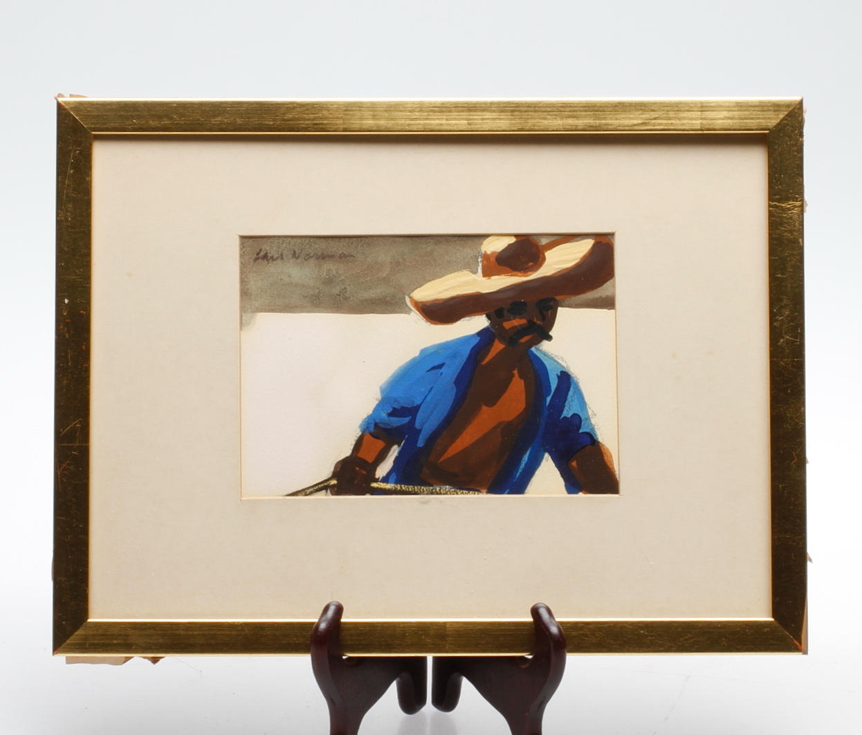 LARS NORRMAN. Blandteknik, signerad.