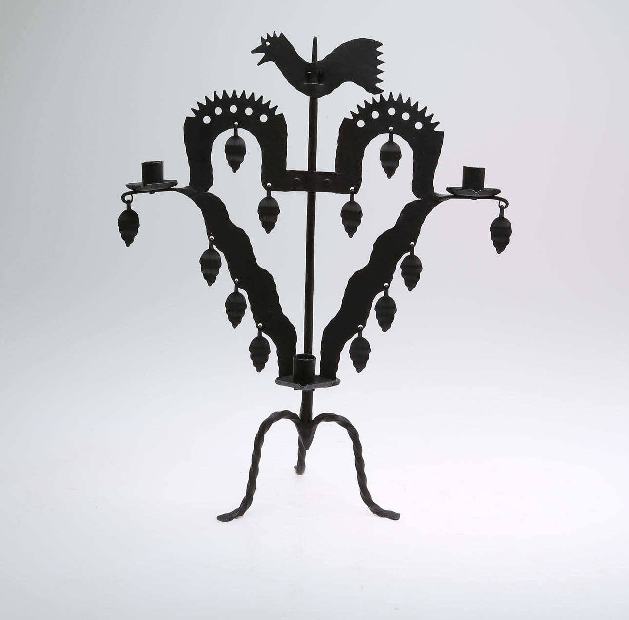 LJUSSTAKE, järnsmide, 1900-tal.