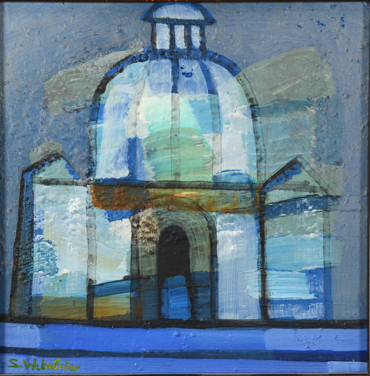 STURE WIKSTRÖM. Olja på pannå.