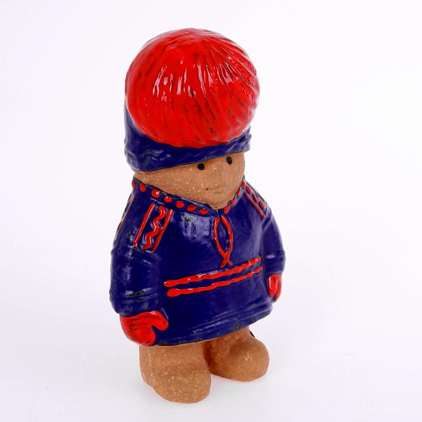 FIGURIN, "Nord" ur serien "Världens barn", Lisa Larson, Gustavsberg.