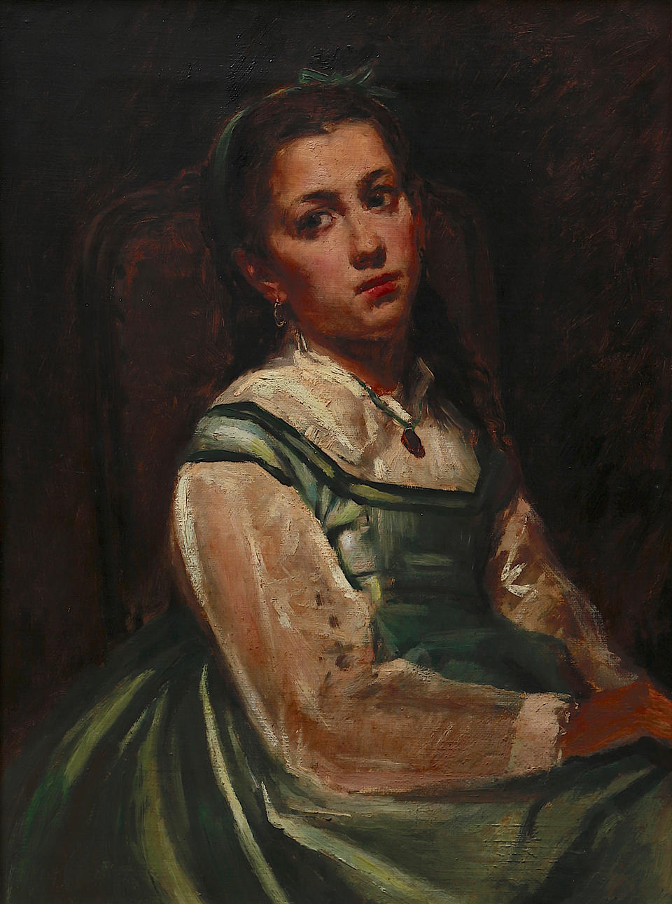 SIMÓ GÓMEZ. Ein Mädchen.